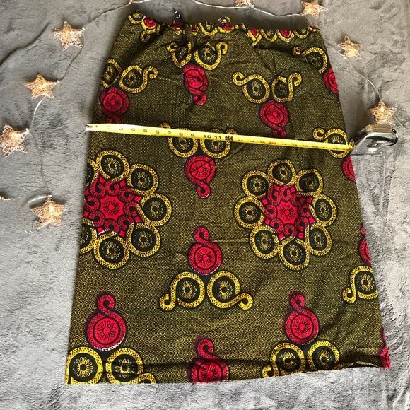 African Print/Pattern Ankara Skirt - Picture 5 of 8